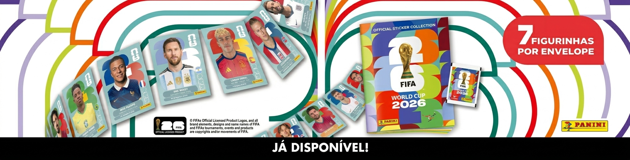 Panini FIFA World Cup 2026™ - Já Disponível!