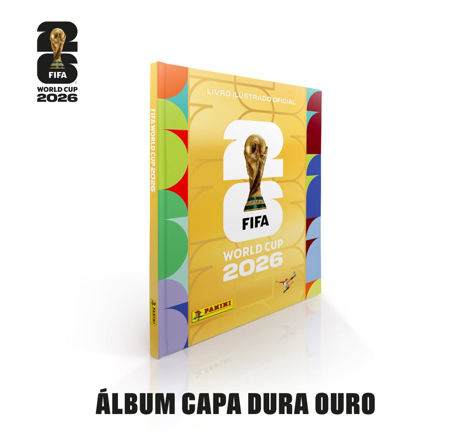 Álbum Capa Dura Ouro 2026
